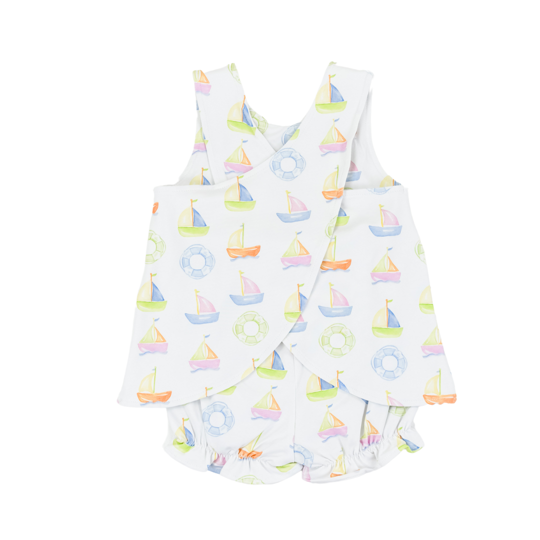 Cypress Row - Sweet Sails Girls Swing Back Set