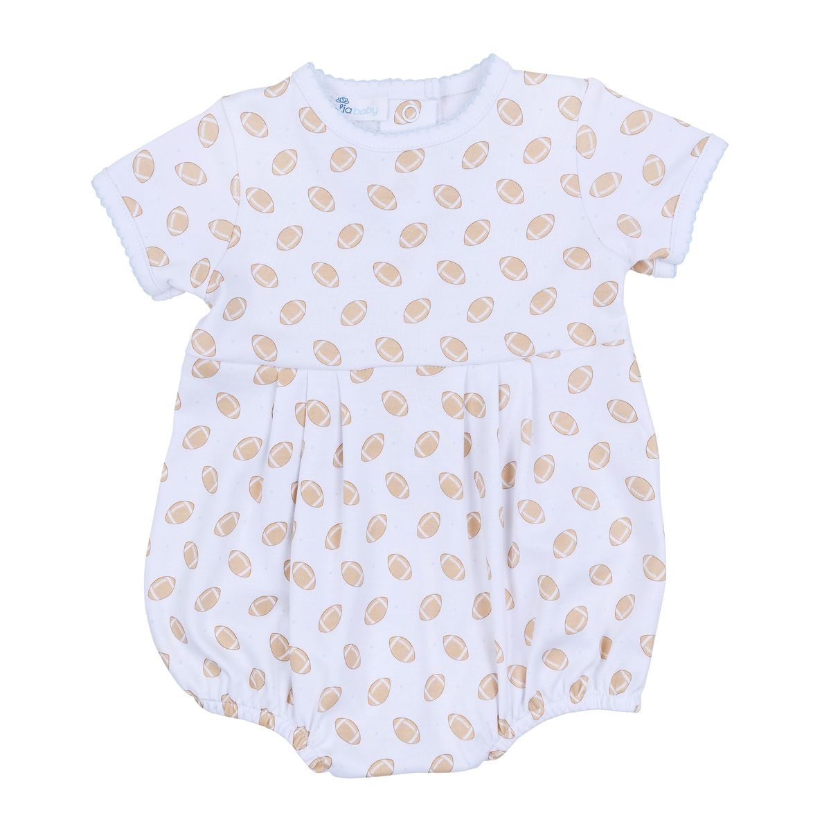 Touchdown Cutie Light Blue Printed S/S Bubble