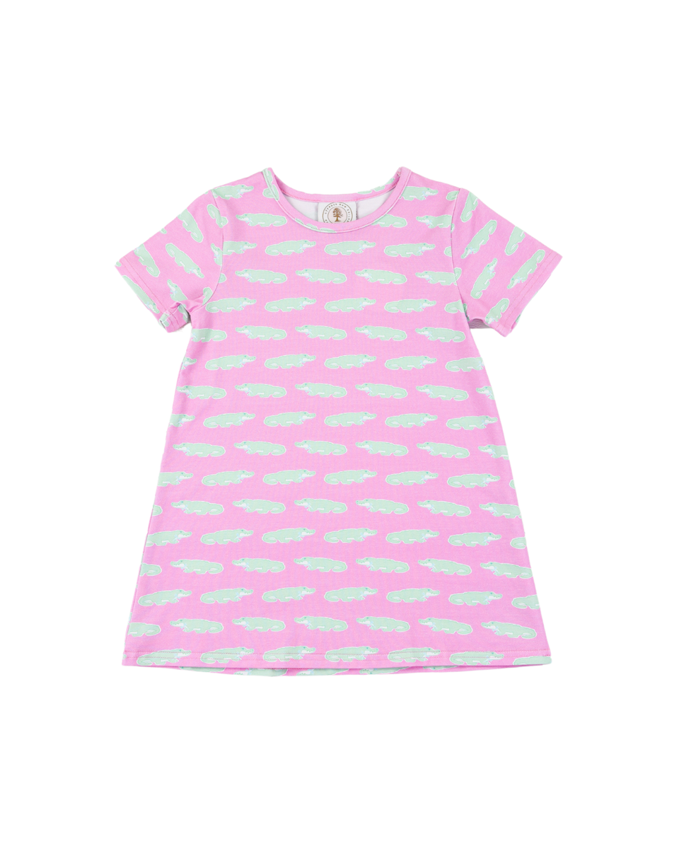 Cypress Row A Little Snappy Susie swing dress in vibrant fabric, featuring a playful design and stylish fit.