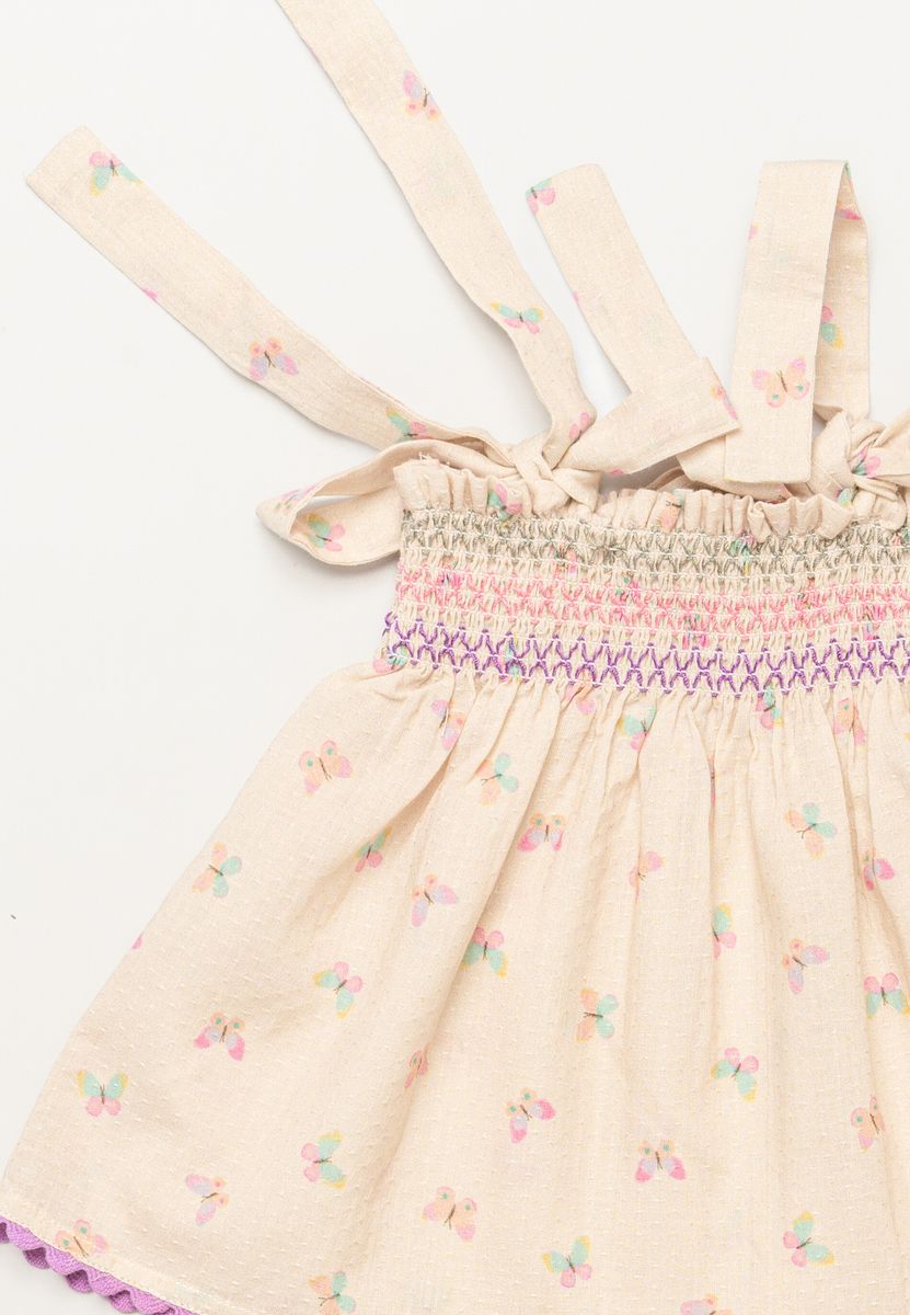 Butterfly Baby Smock Top & Bloomers