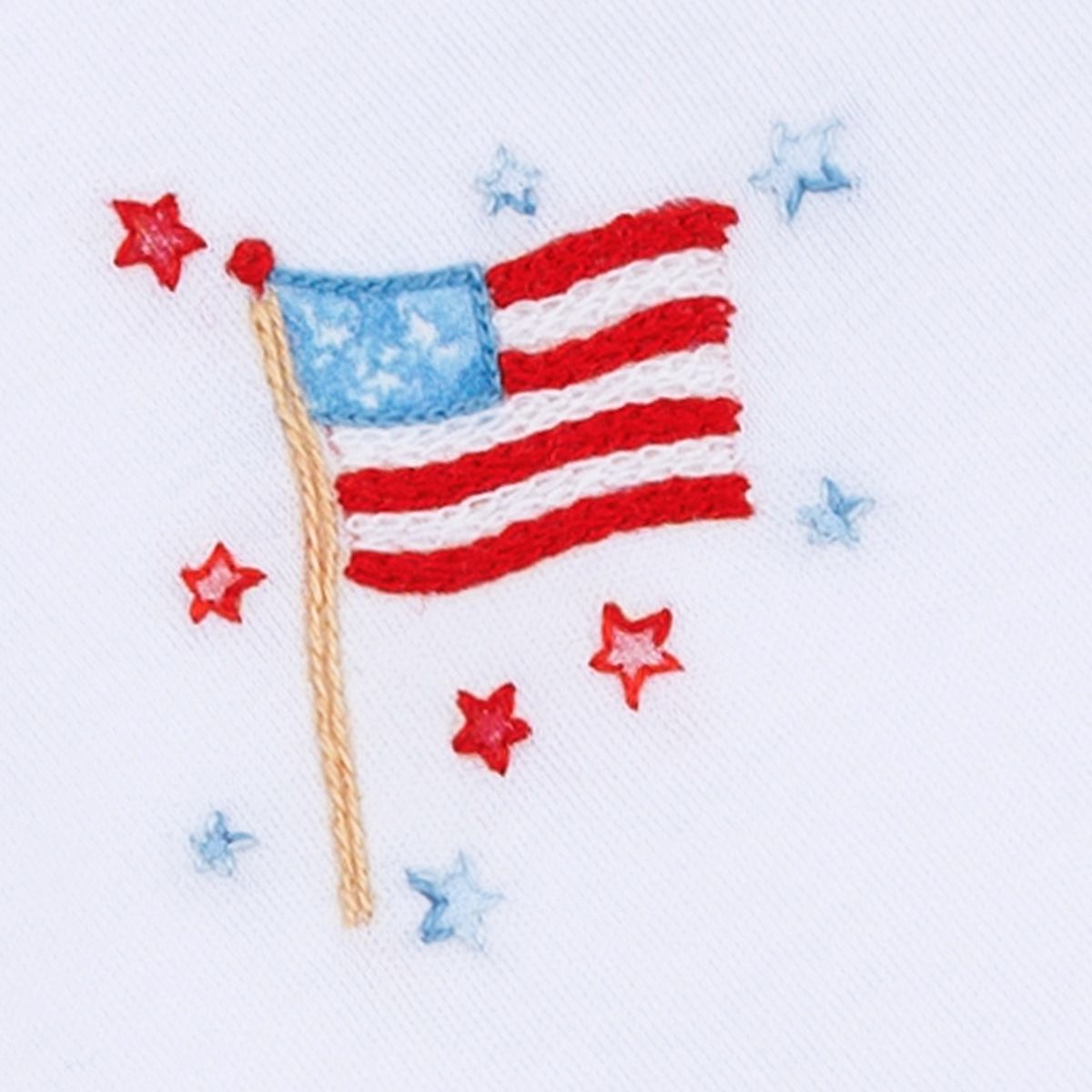 A Sparkly Fourth Red Ruffle Flutters Bubble