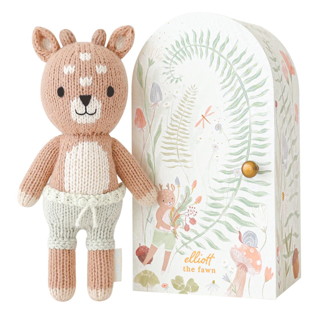 cuddle + kind - Tiny Elliot the fawn