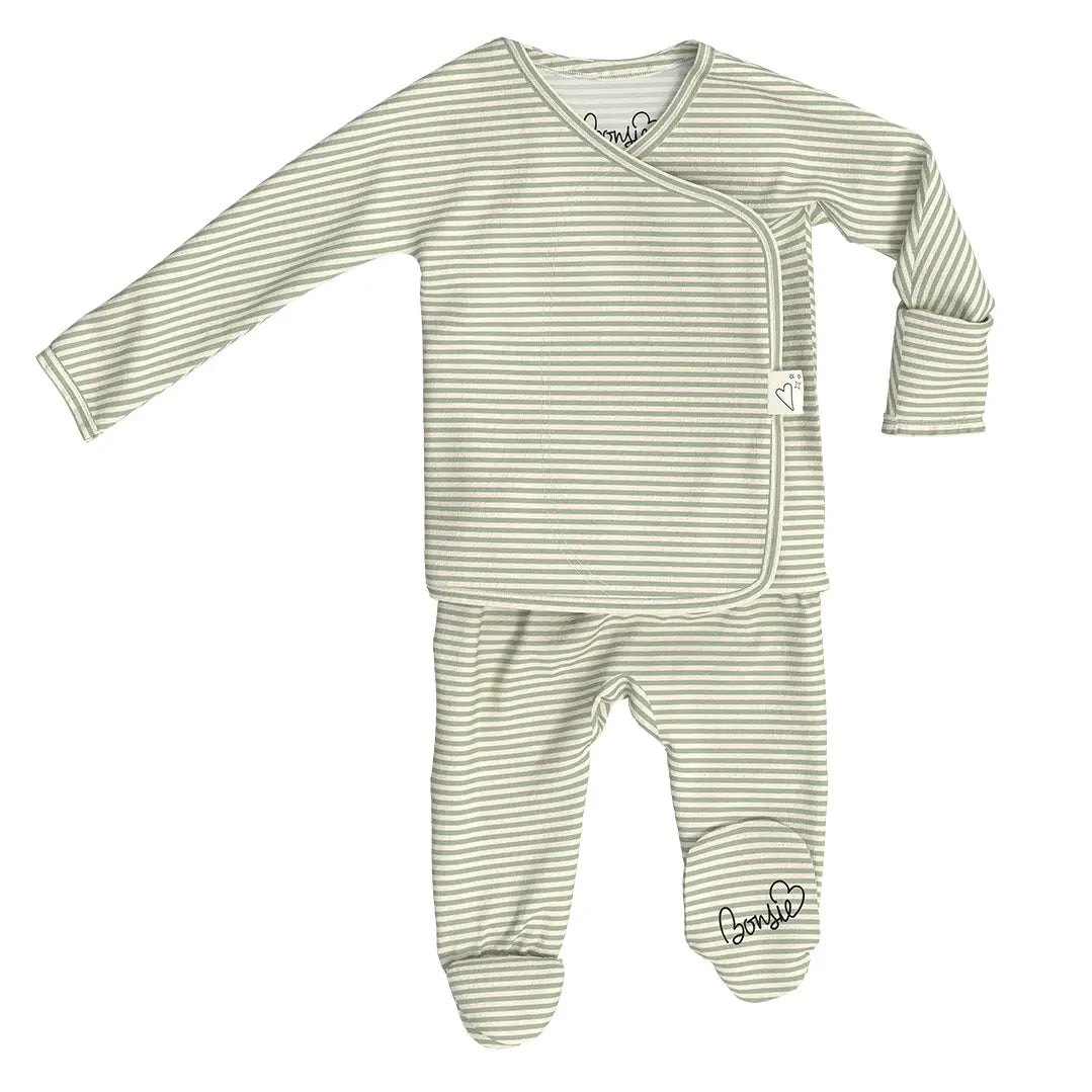 Bonsie - Mint Twist Footie