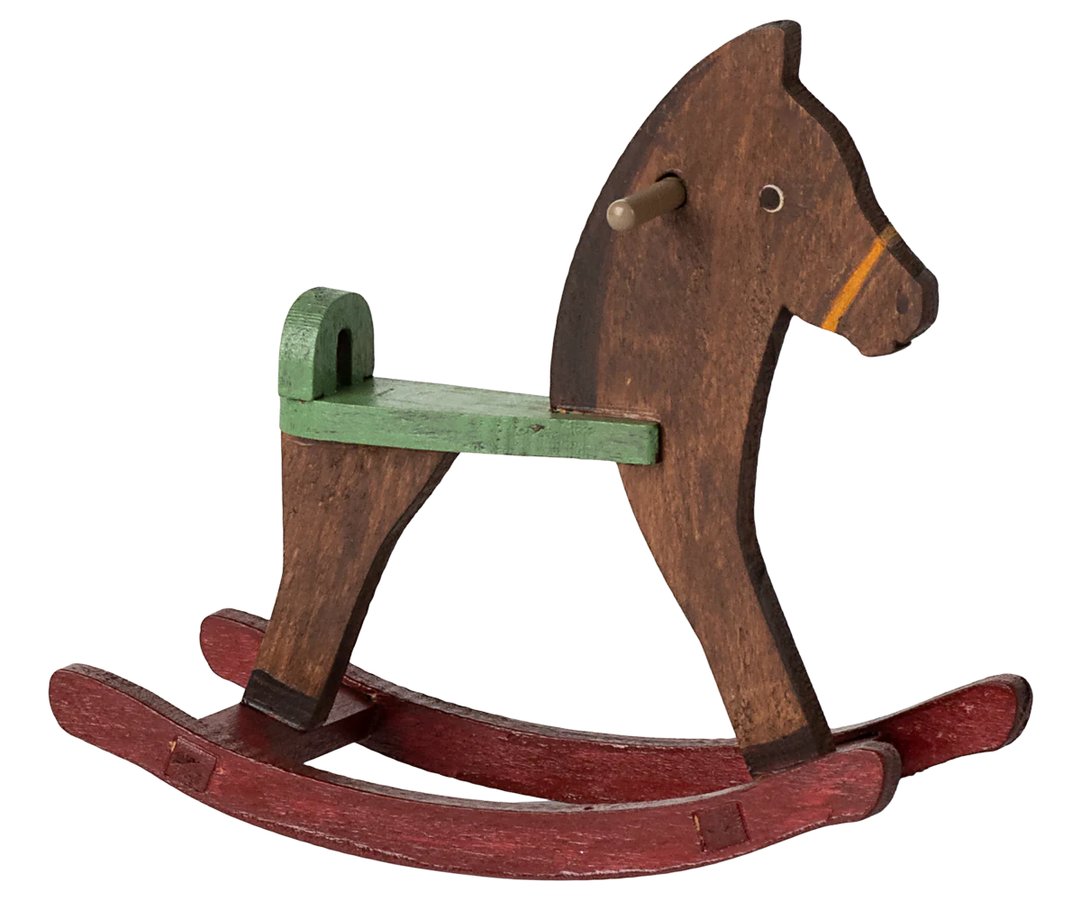 Dark Brown Mouse Rocking Horse