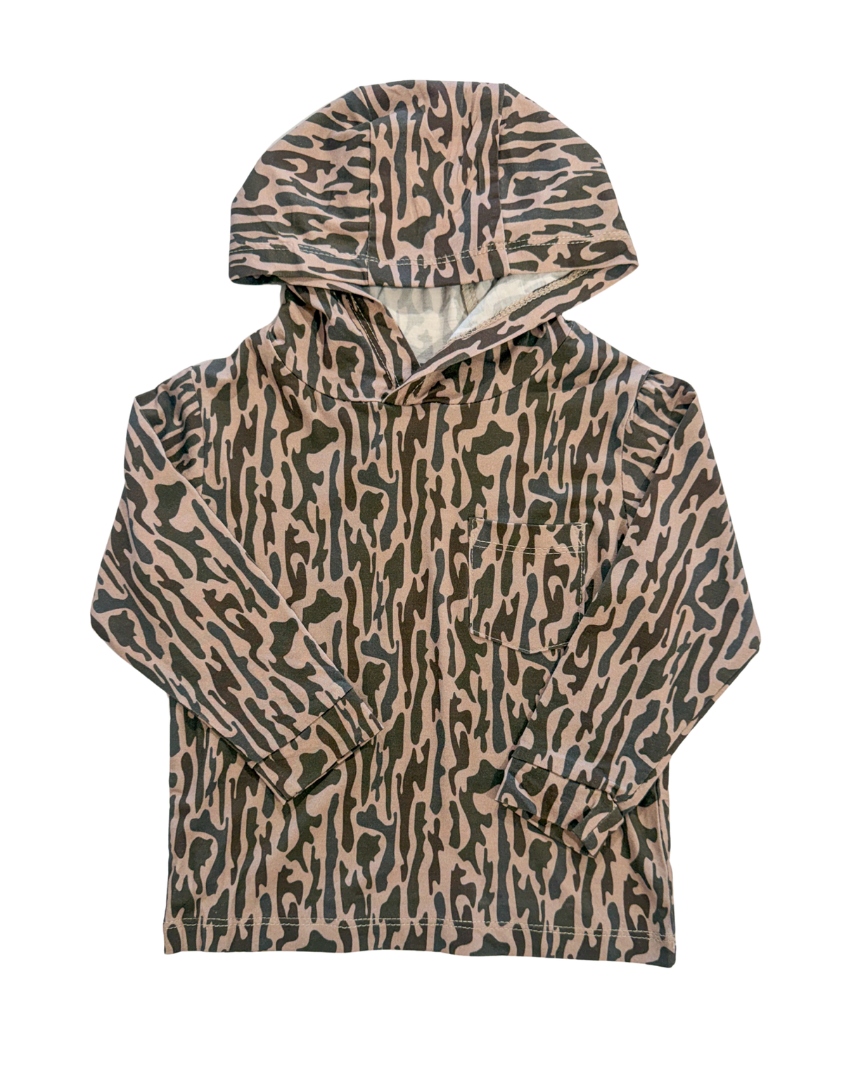 Retro Bayou Camo Lightweight Hoodie