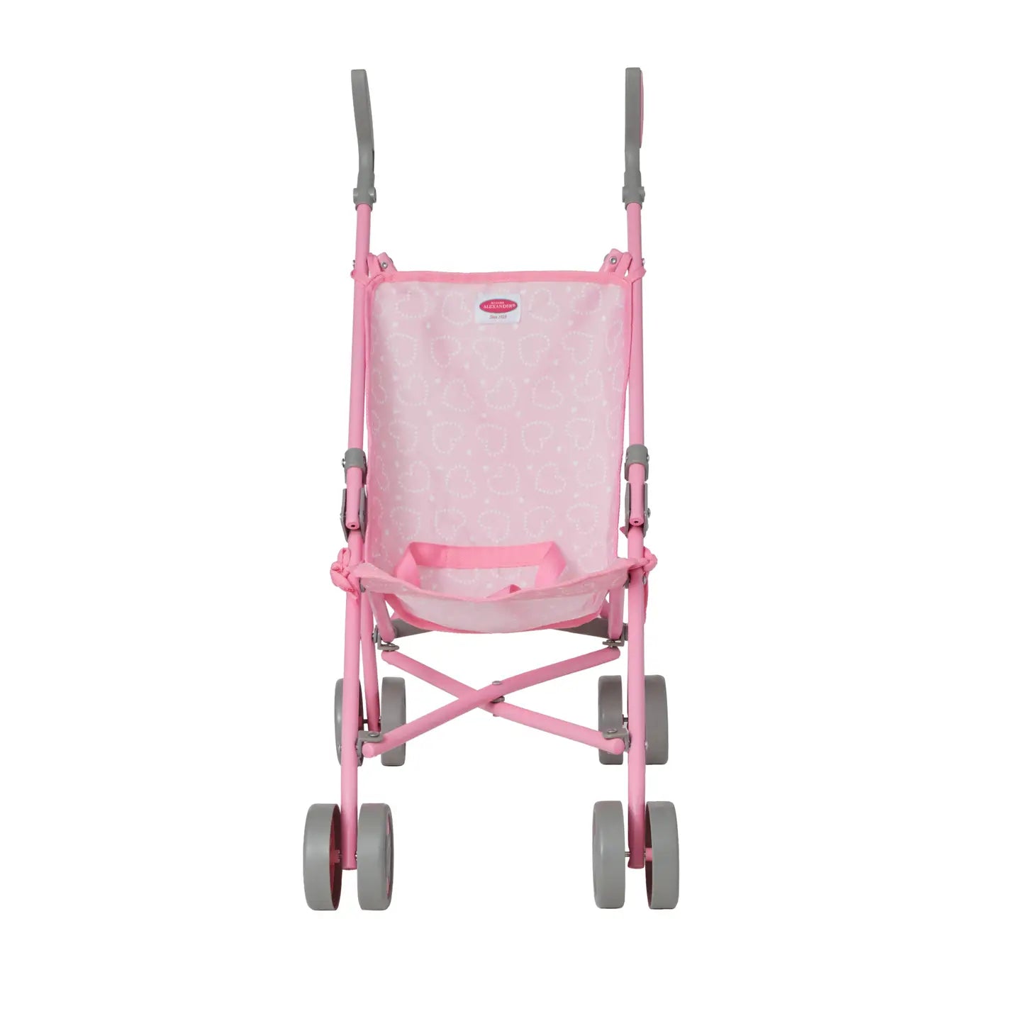 18in Pink Hearts Umbrella Stroller