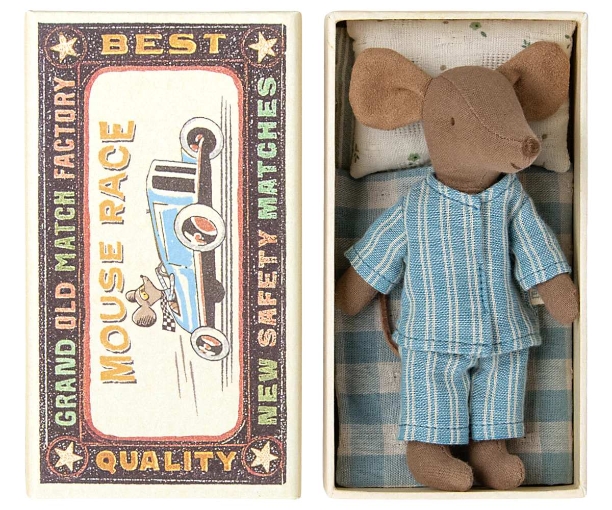 Maileg - Big Brother Mouse in Match Box