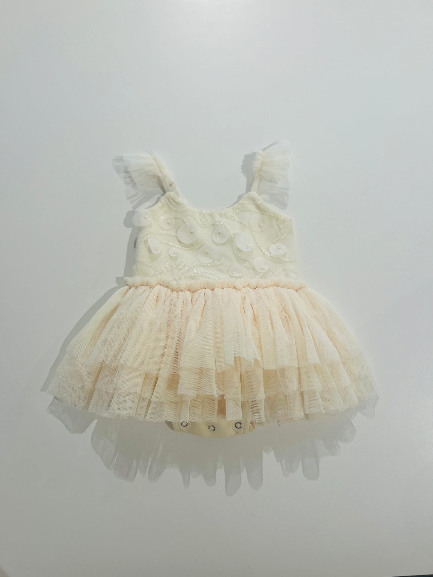 Noralee - Ivory Isla Tutu Bodysuit