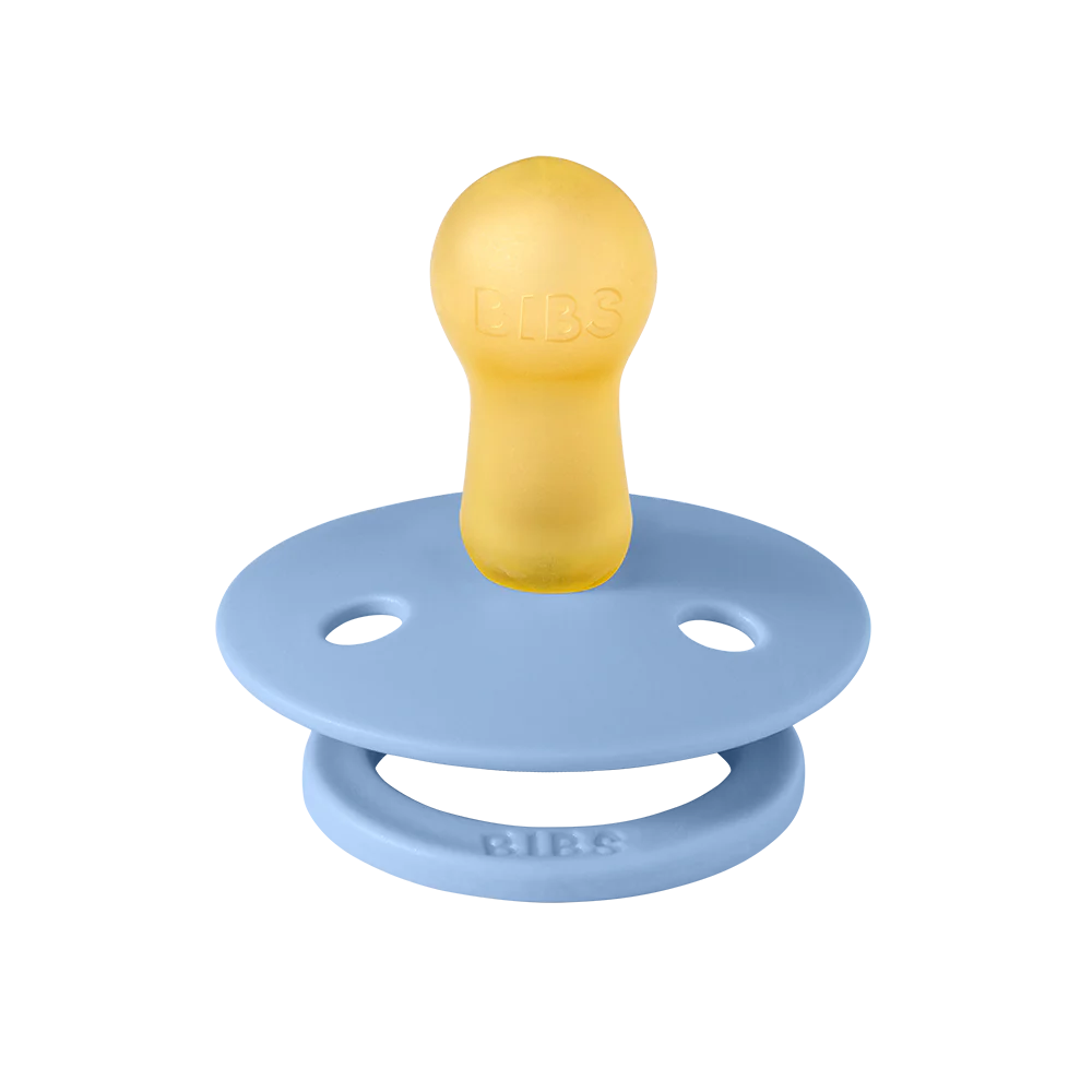 Bibs Pacifier - 2 pack - Sky Blue/Baby Blue