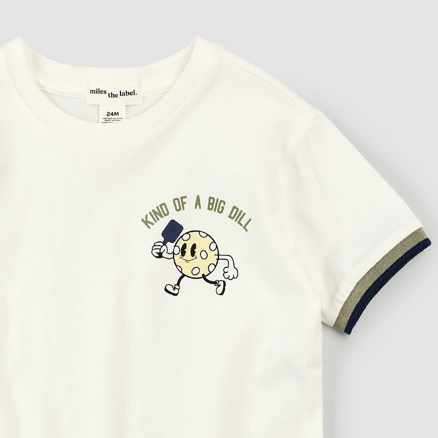 Miles the Label - Pickleball Ringer T-Shirt