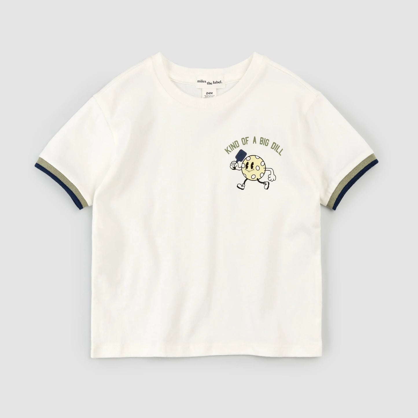 Miles the Label - Pickleball Ringer T-Shirt