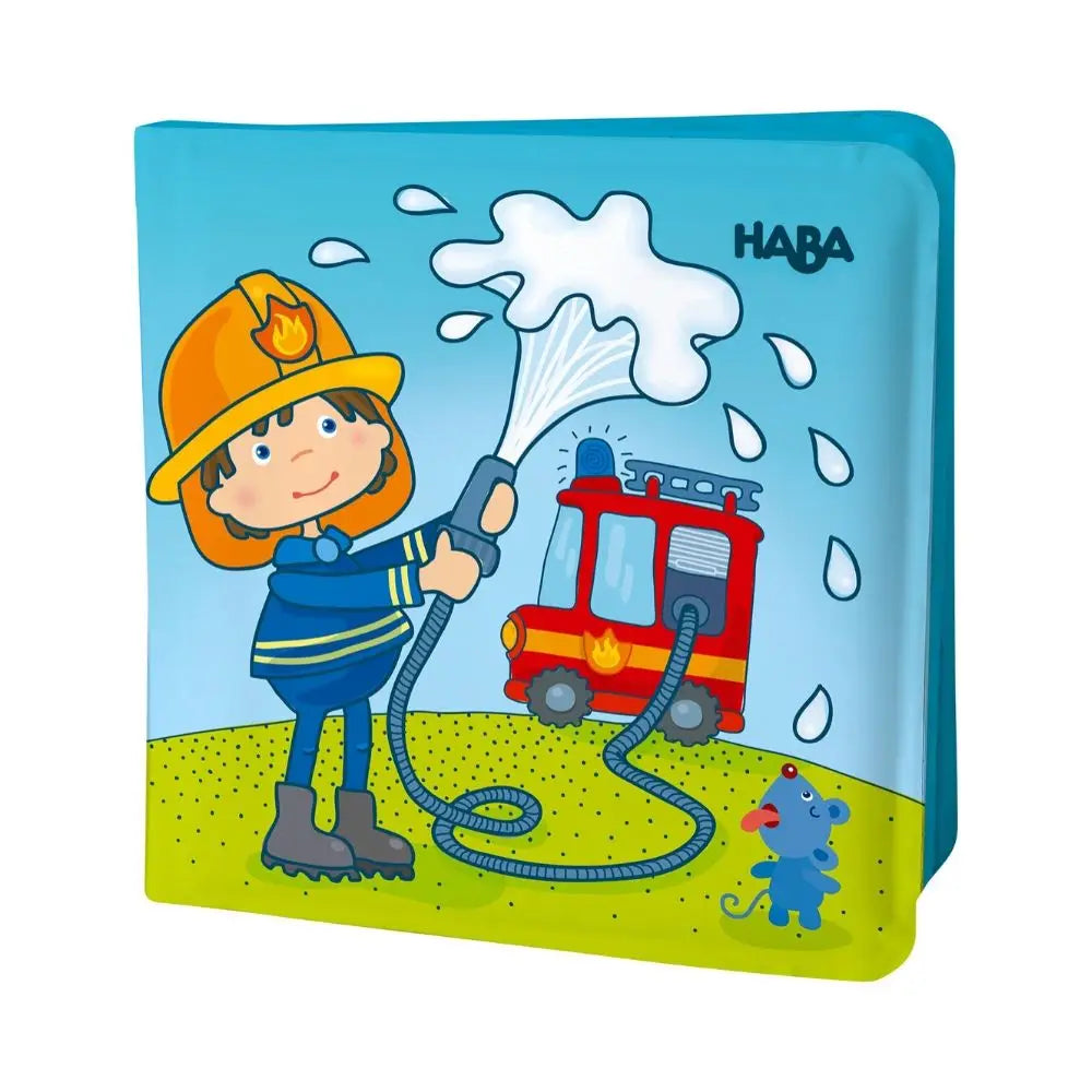 Haba USA - Fire Brigade Interactive Color Changing Bath Book