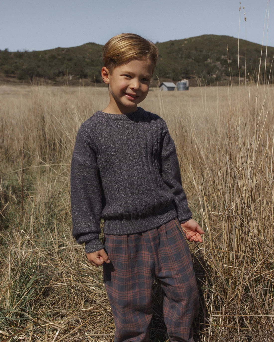 Midnight Plaid Palmer Pant