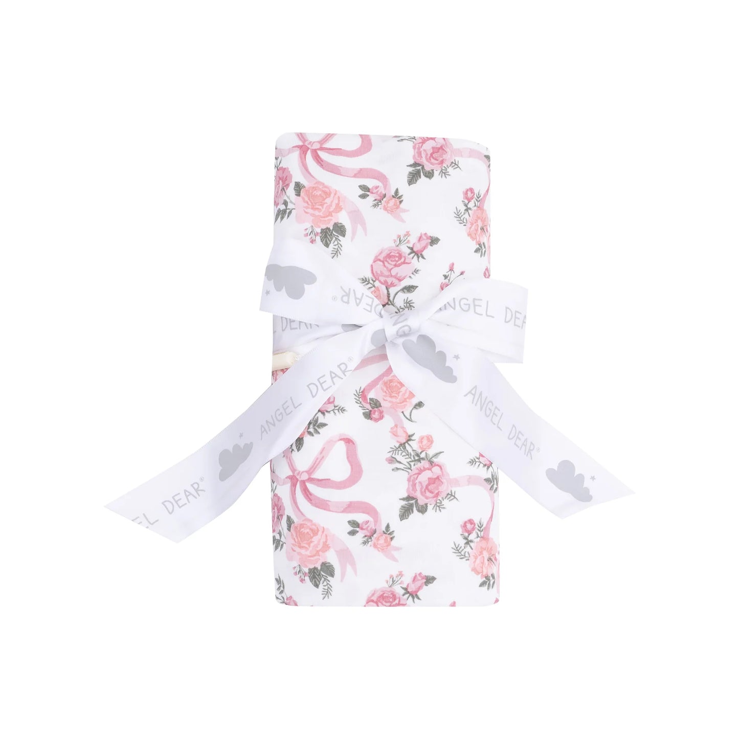Angel Dear - Ribbon And Flowers Swaddle Blanket