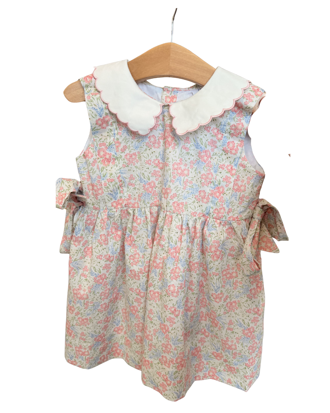 Matilda Floral Scalloped Collar Dress