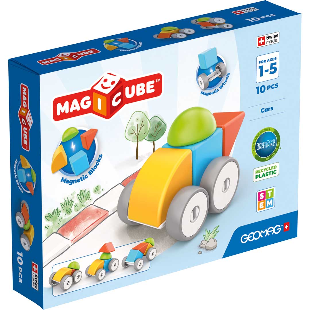 Geomag - Magicube Blocks Cars 10 pcs