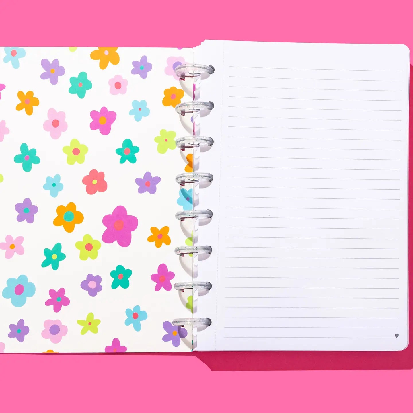 Taylor Elliot Designs - Spiral Disc Notebook - "Let Your Light Shine" - 200 Pages