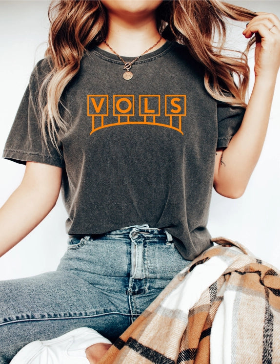 Women's Vols Stadium Billboard Premium T-Shirt