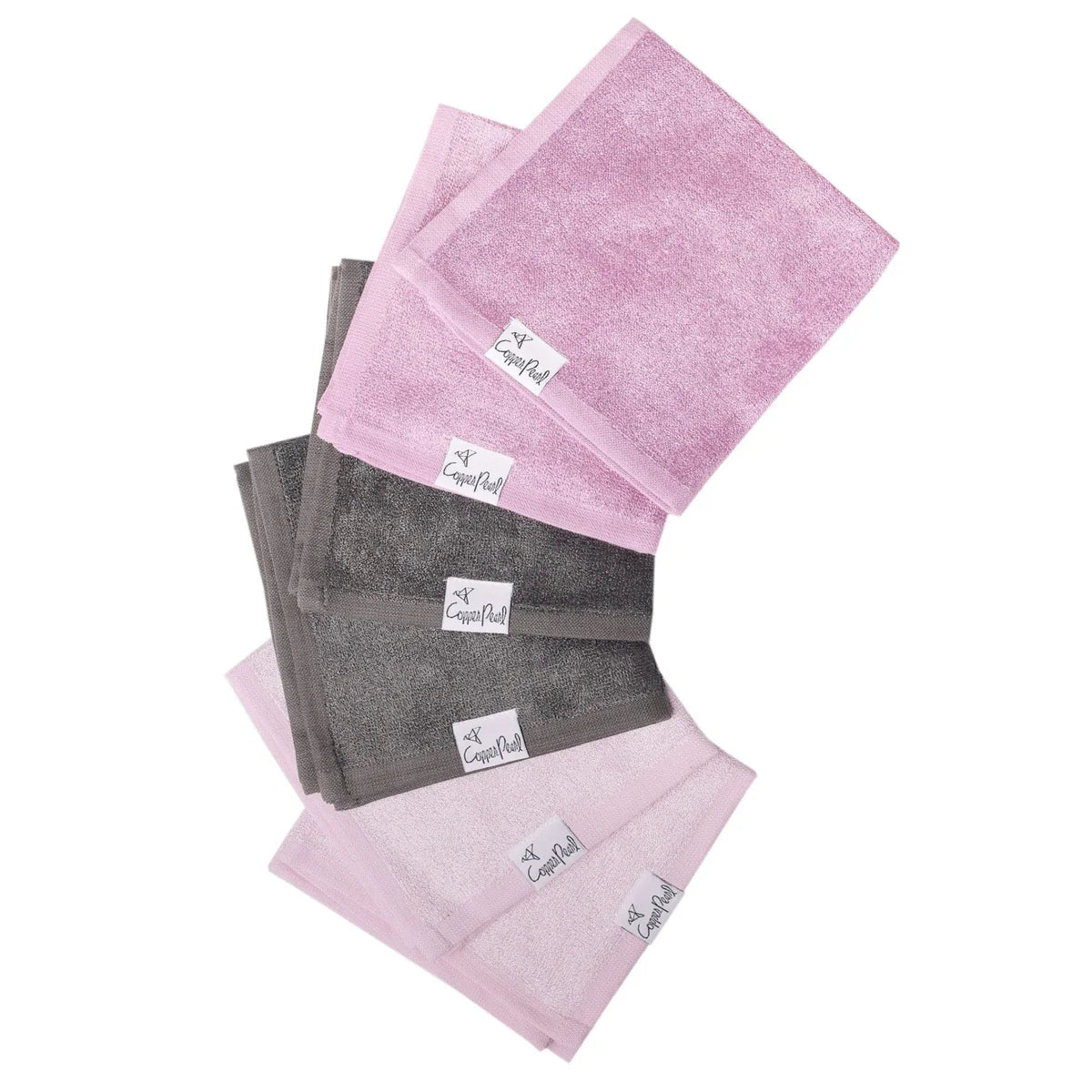 Copper Pearl - Lily Ultra Soft Wash Cloth Set