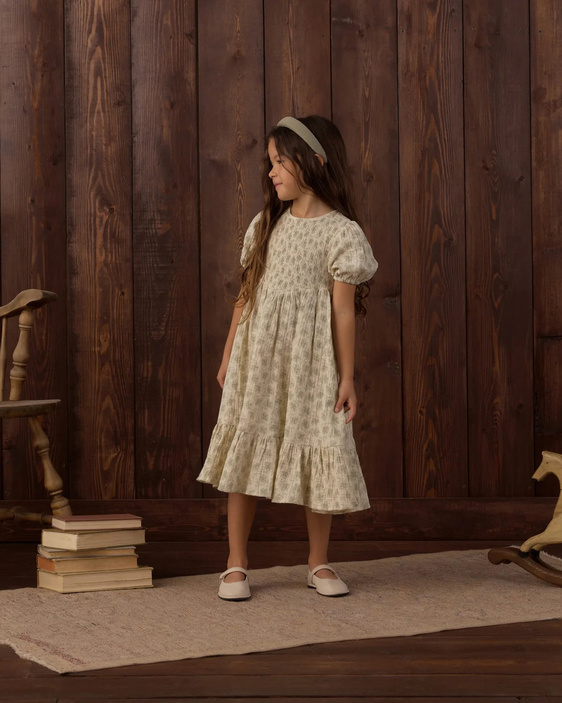 Green Iris Lydia Dress