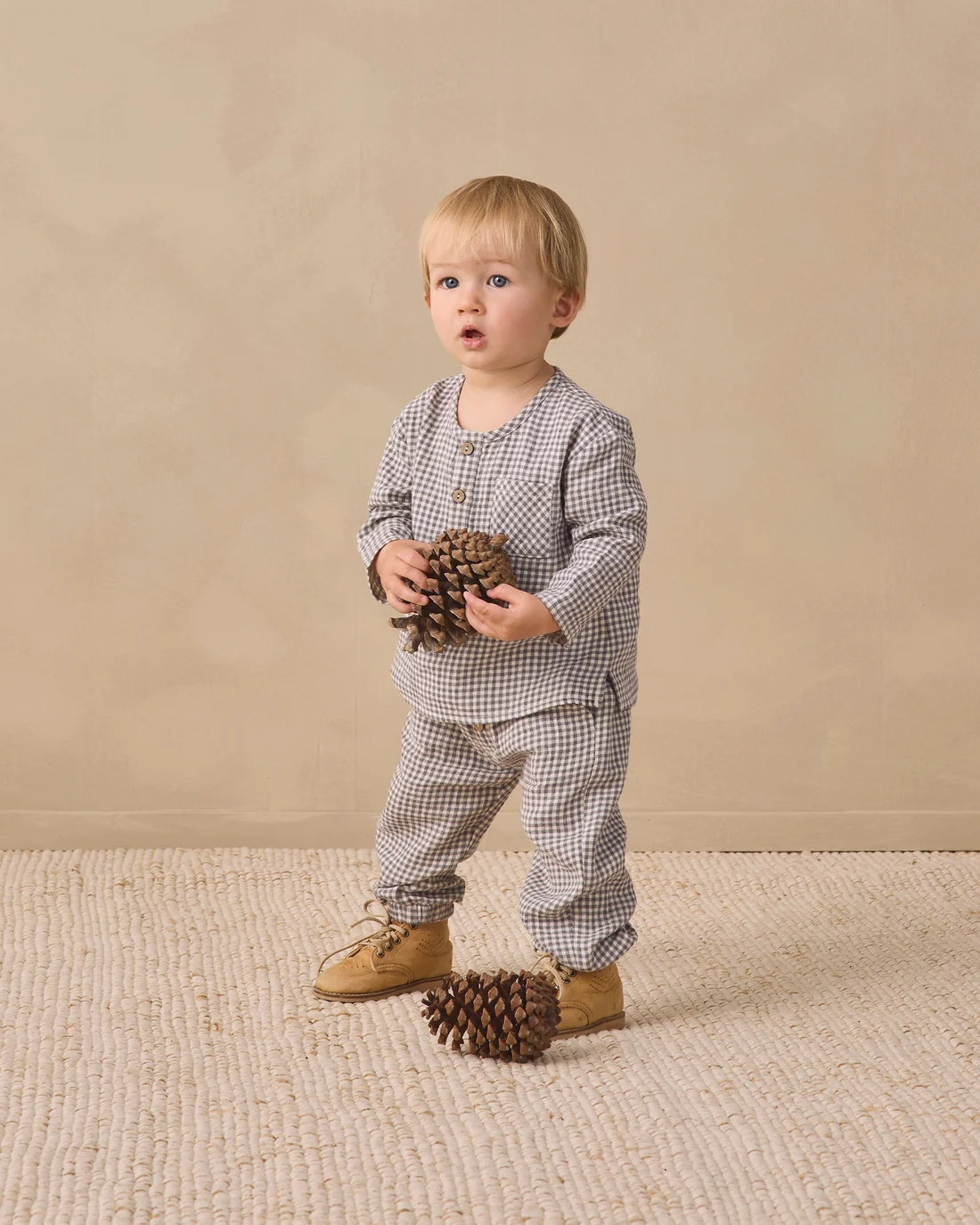 Midnight Gingham Giovani Pant