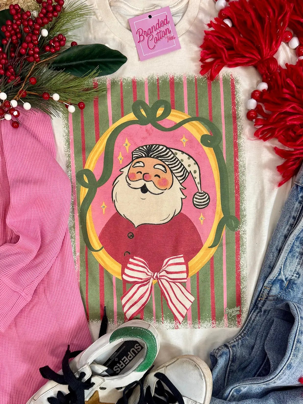 Retro Santa Tee