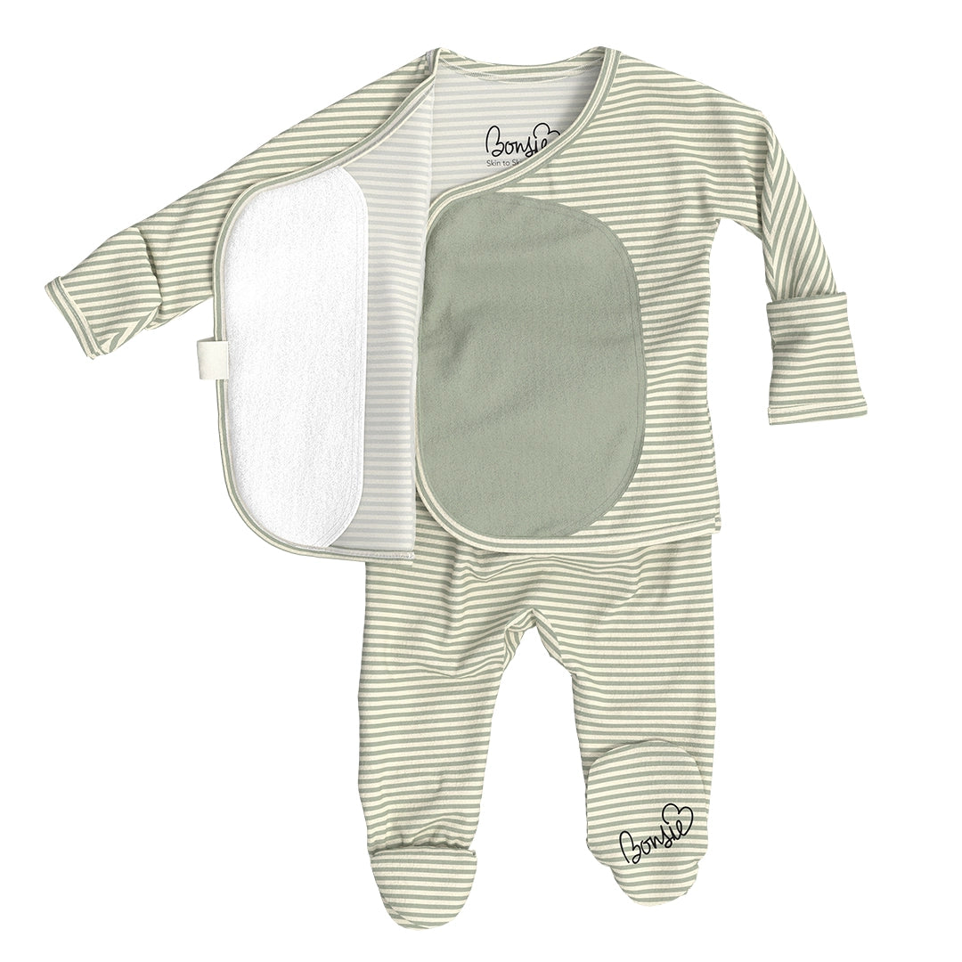 Bonsie - Mint Twist Footie
