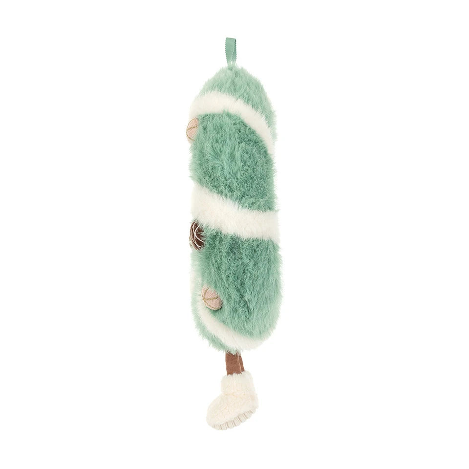 Jellycat Amuseables Pinecone Wreath with plush pinecone design and festive greenery for holiday decor
