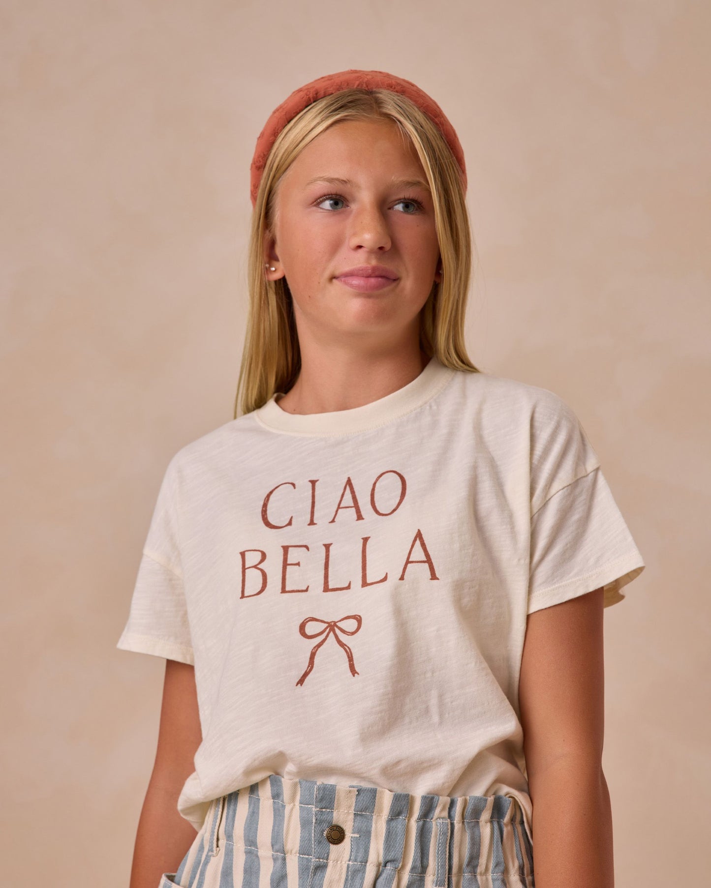 Rylee & Cru - Teen Ciao Bella Boxy Tee