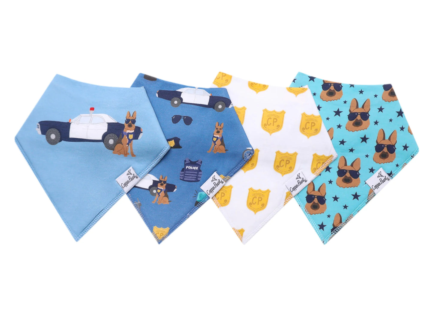 Policemen Baby Bandana Bibs