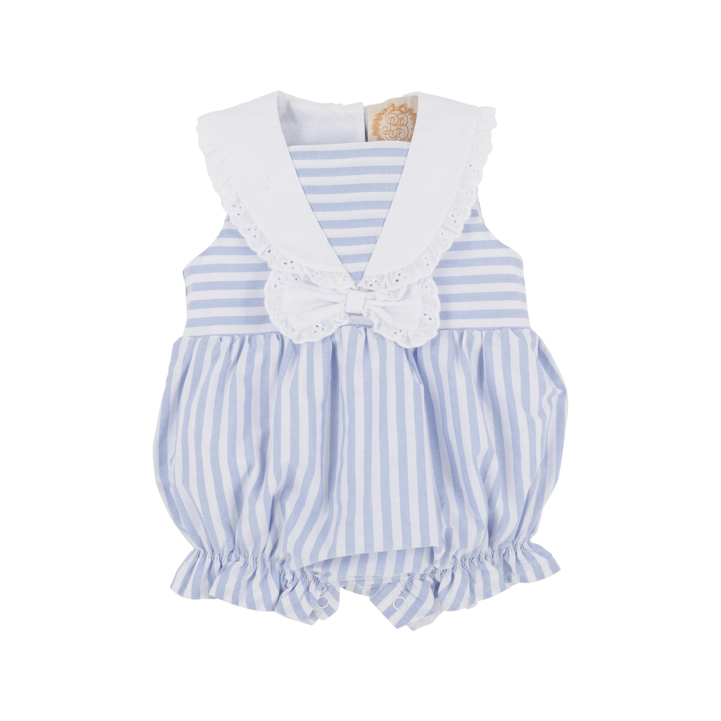 The Beaufort Bonnet Company - Blaine Bubble - Park City Periwinkle Stripe/WAW