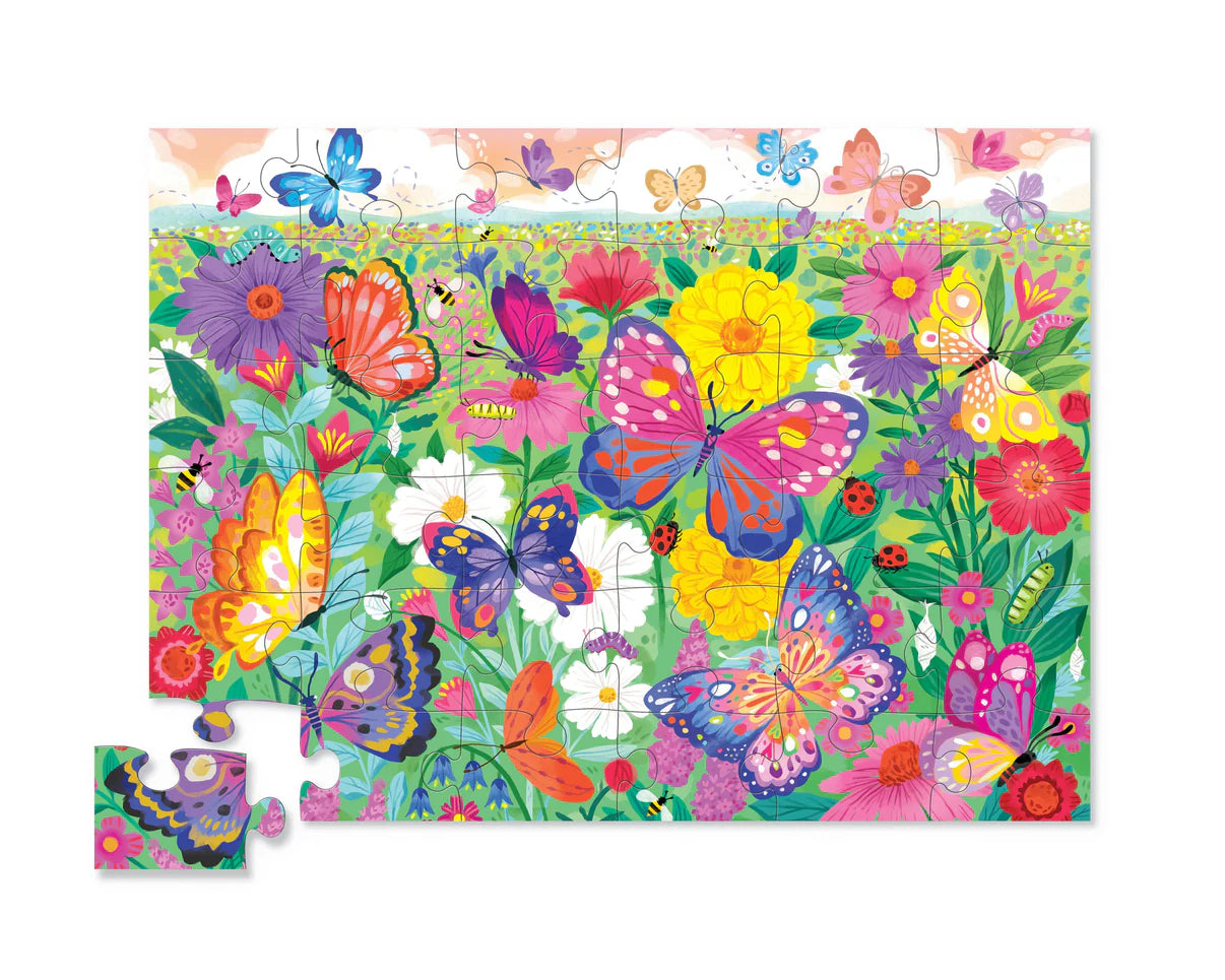 Butterfly Garden 36 Piece Puzzle