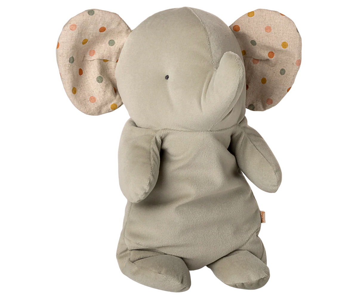 Safari friends, Elephant, Medium - Iron grey