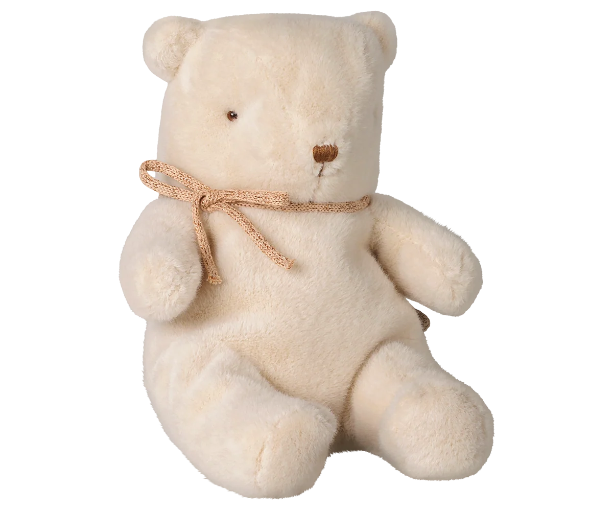 Teddy bear plush, Small - Off white