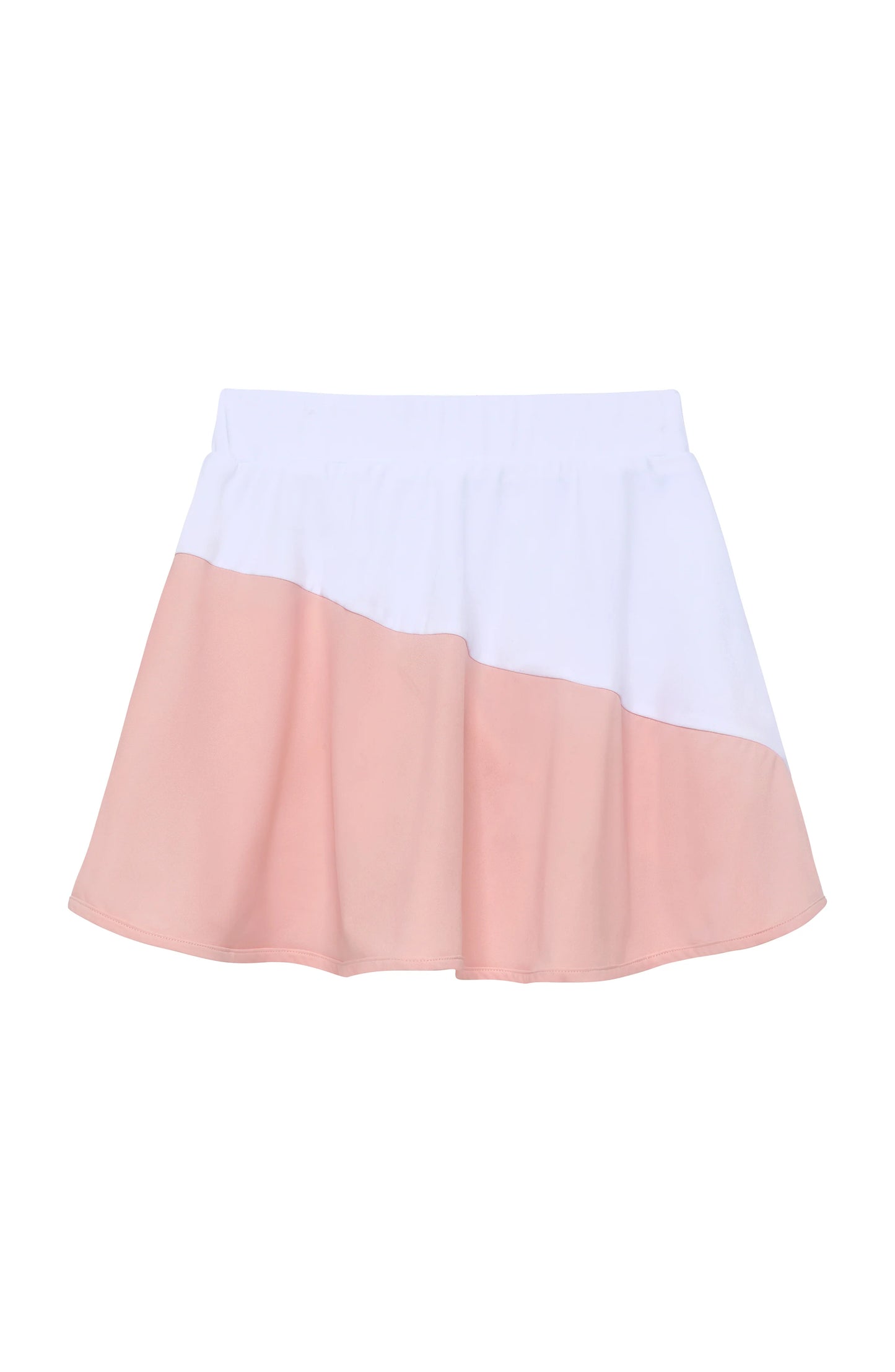 Pink/White Half Court Skort