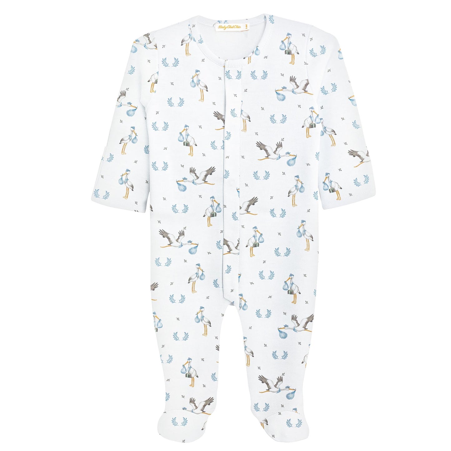 Baby Club Chic - Blue Welcome Home Footie