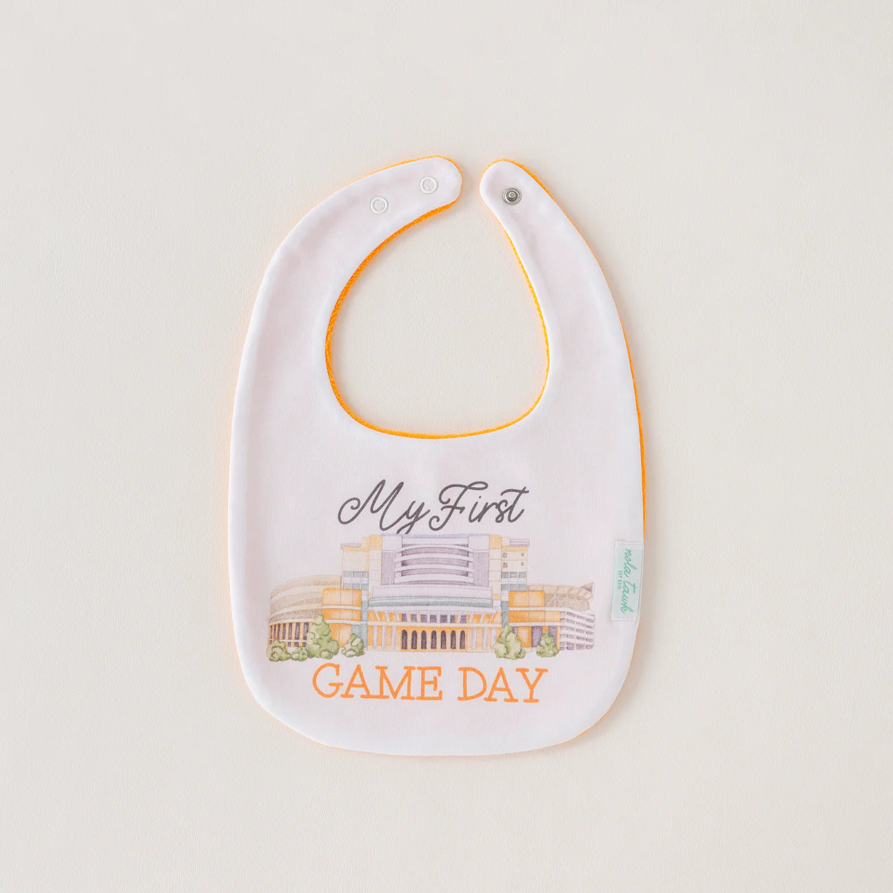 Tennessee - My First Game Day Organic Cotton Bib