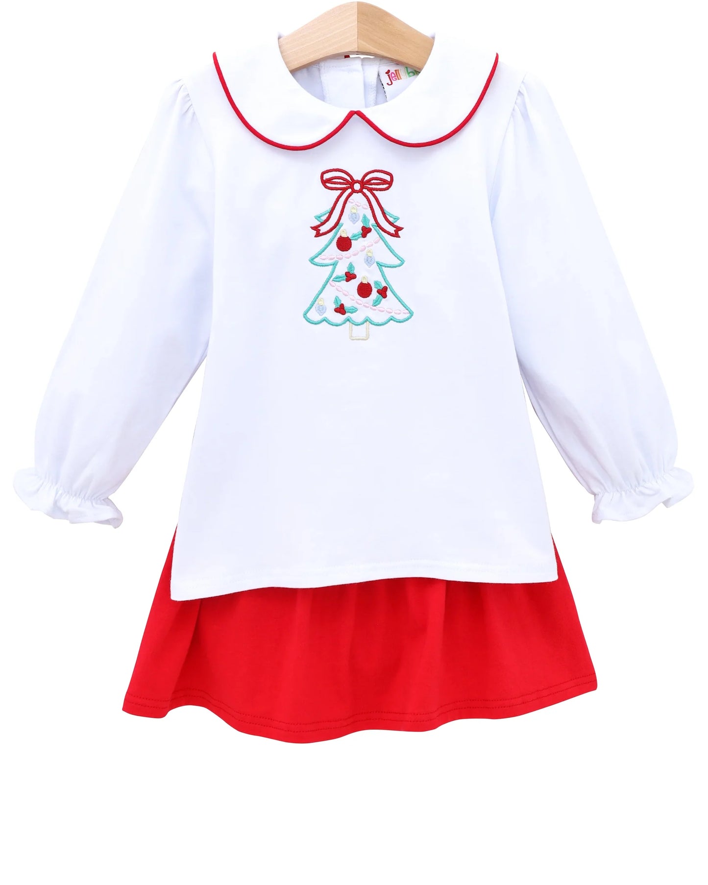 O Christmas Tree Skort Set