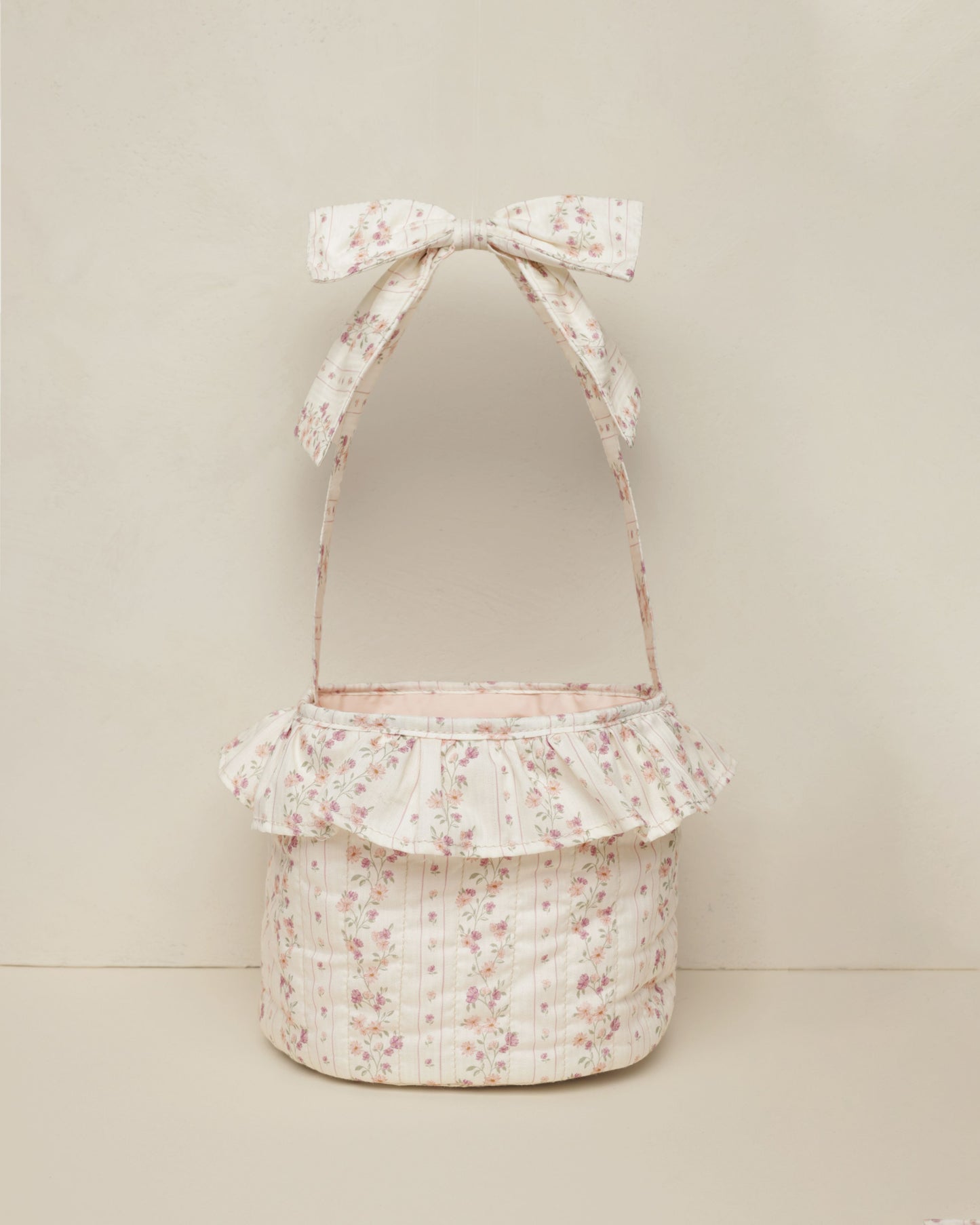 Noralee - Floral Stripe Easter Basket