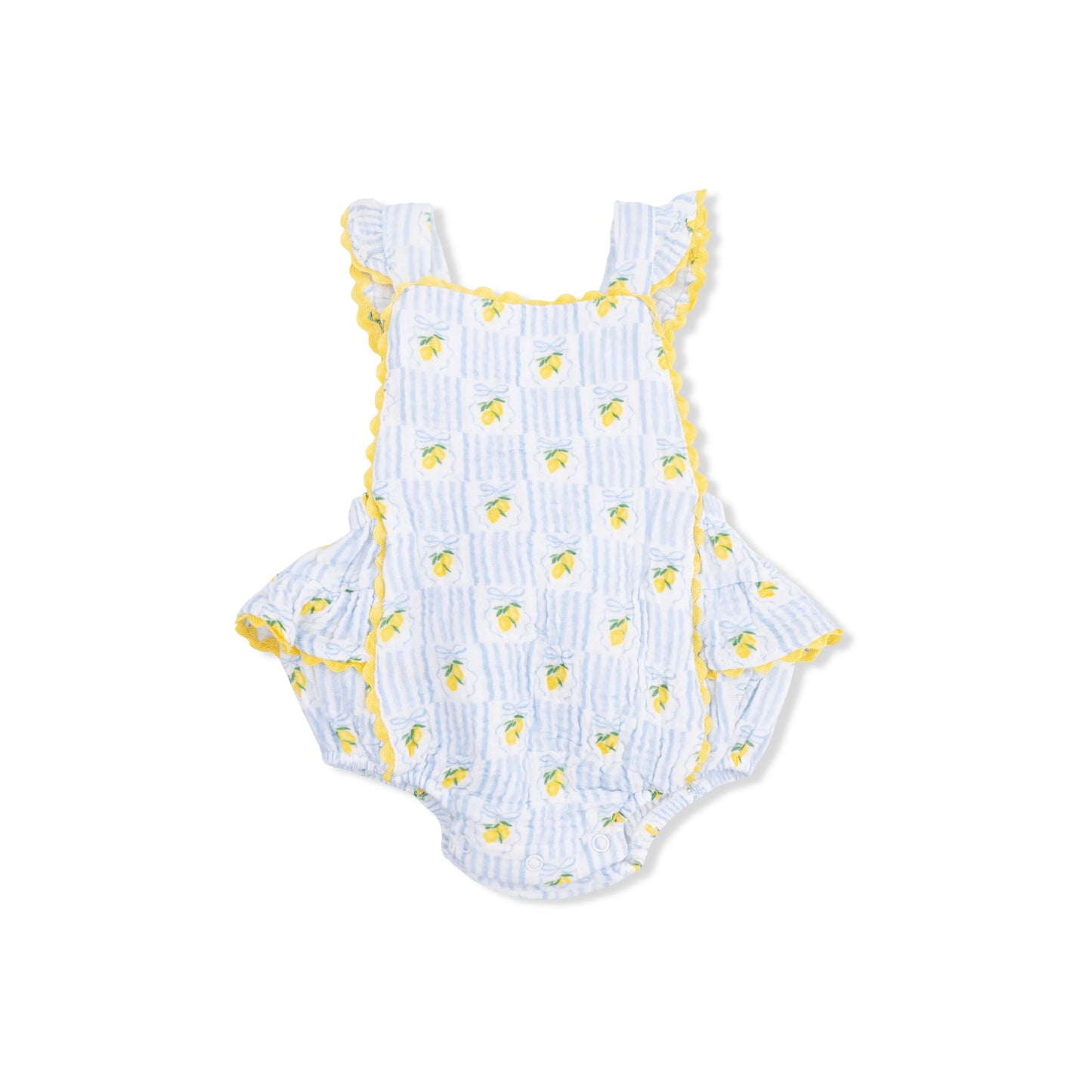 Lovely Lemons Ric Rac Ruffle Sunsuit