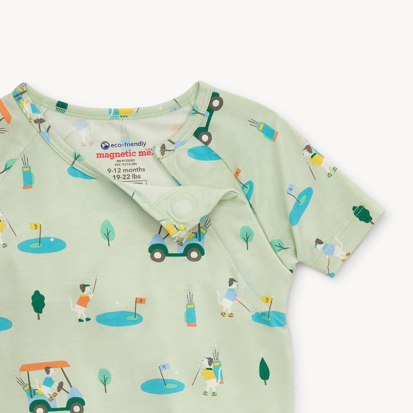 Magnetic Me - Fairway Fetch Modal Magnetic Pajama Short Sleeve Set