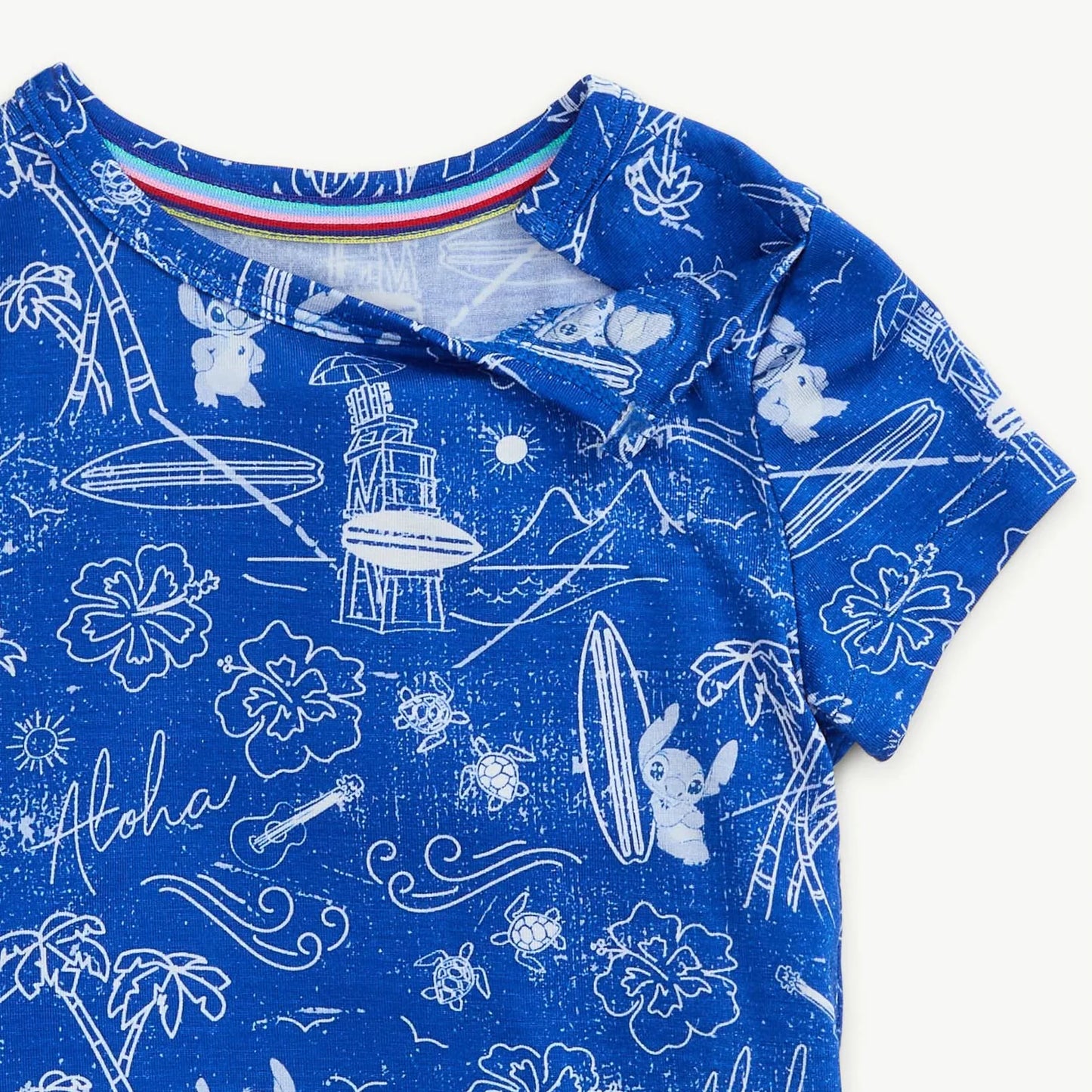 Magnetic Me - Lilo + Stitch Modal Magnetic Pajama SS Short Set