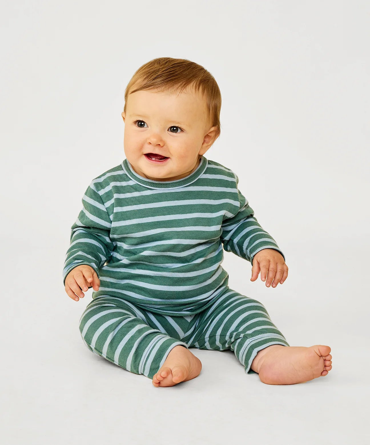 Forest Stripe Andy Baby Legging