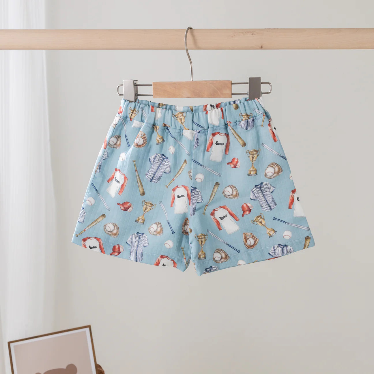Nola Tawk - Let's Play Ball Organic Muslin Shorts
