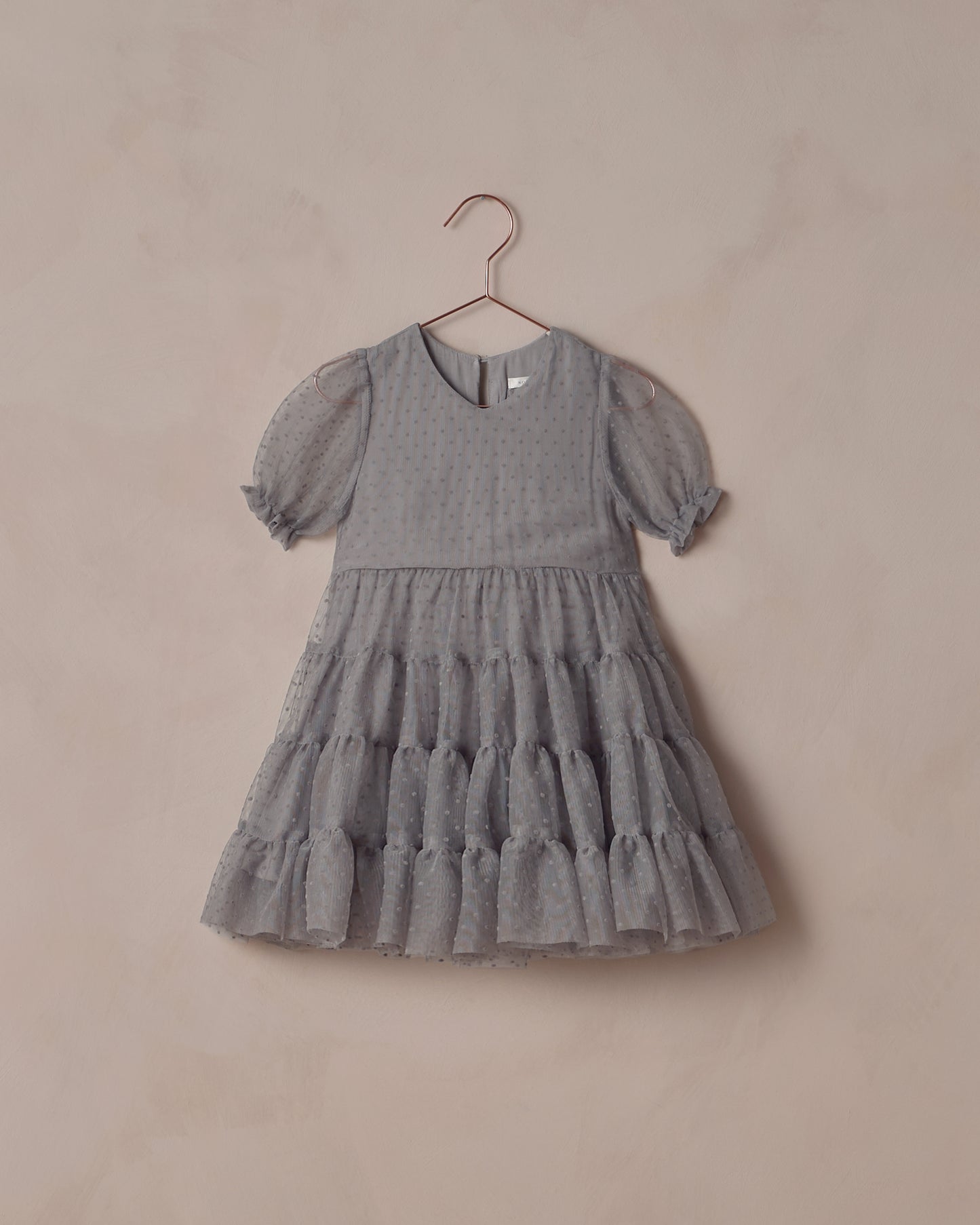 French Blue Dottie Dress