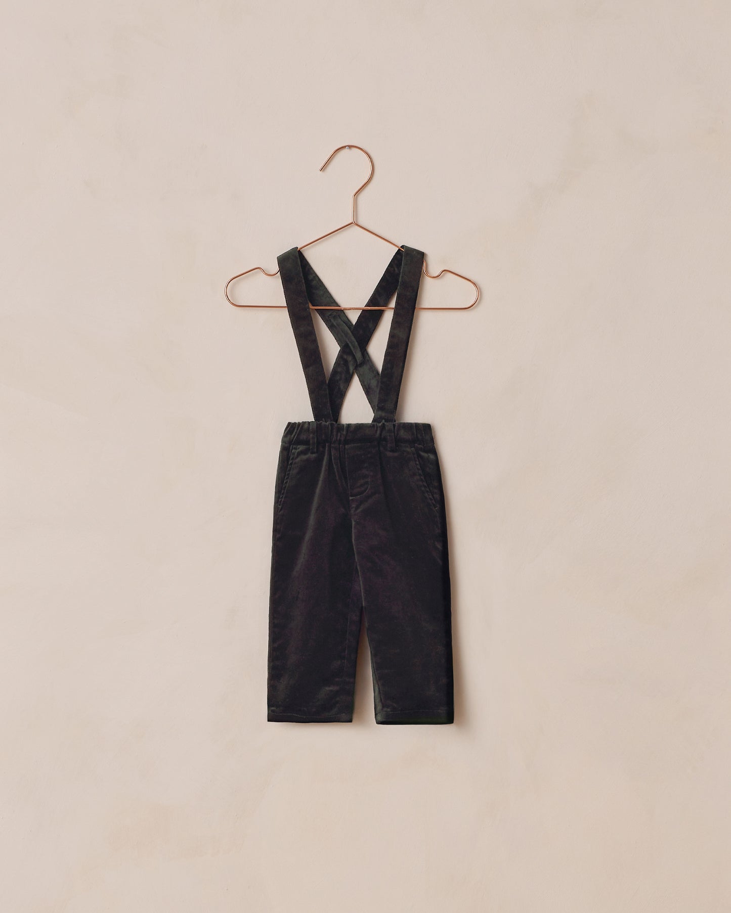 Black Suspender Pant