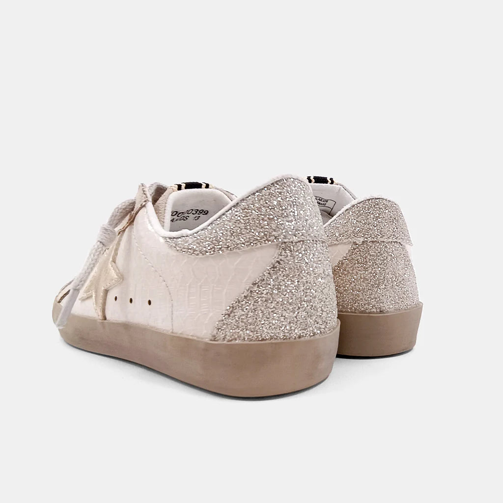 Shu Shop - Paula Kids Bone Snake Sneakers