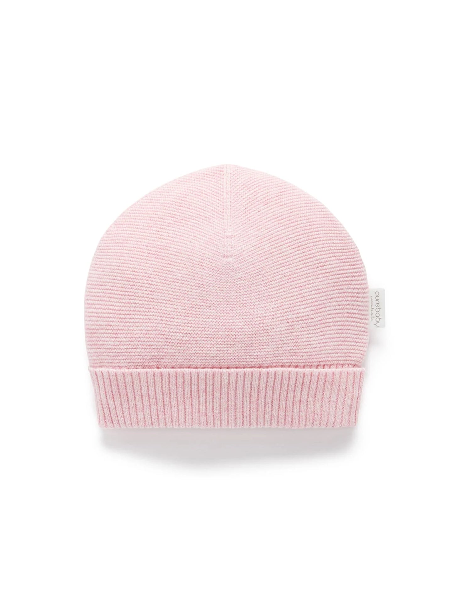 Purebaby - Pink Textured Beanie