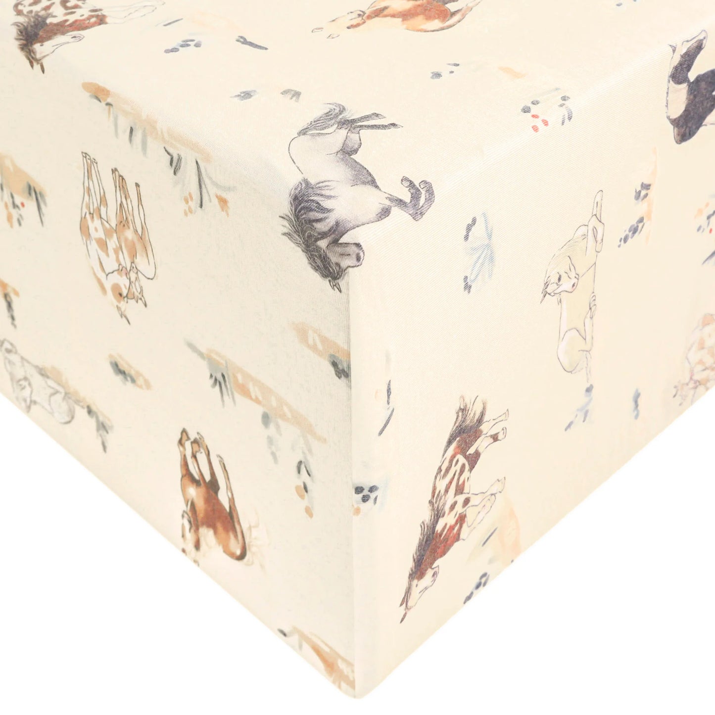 Copper Pearl - Montana Premium Knit Fitted Crib Sheet