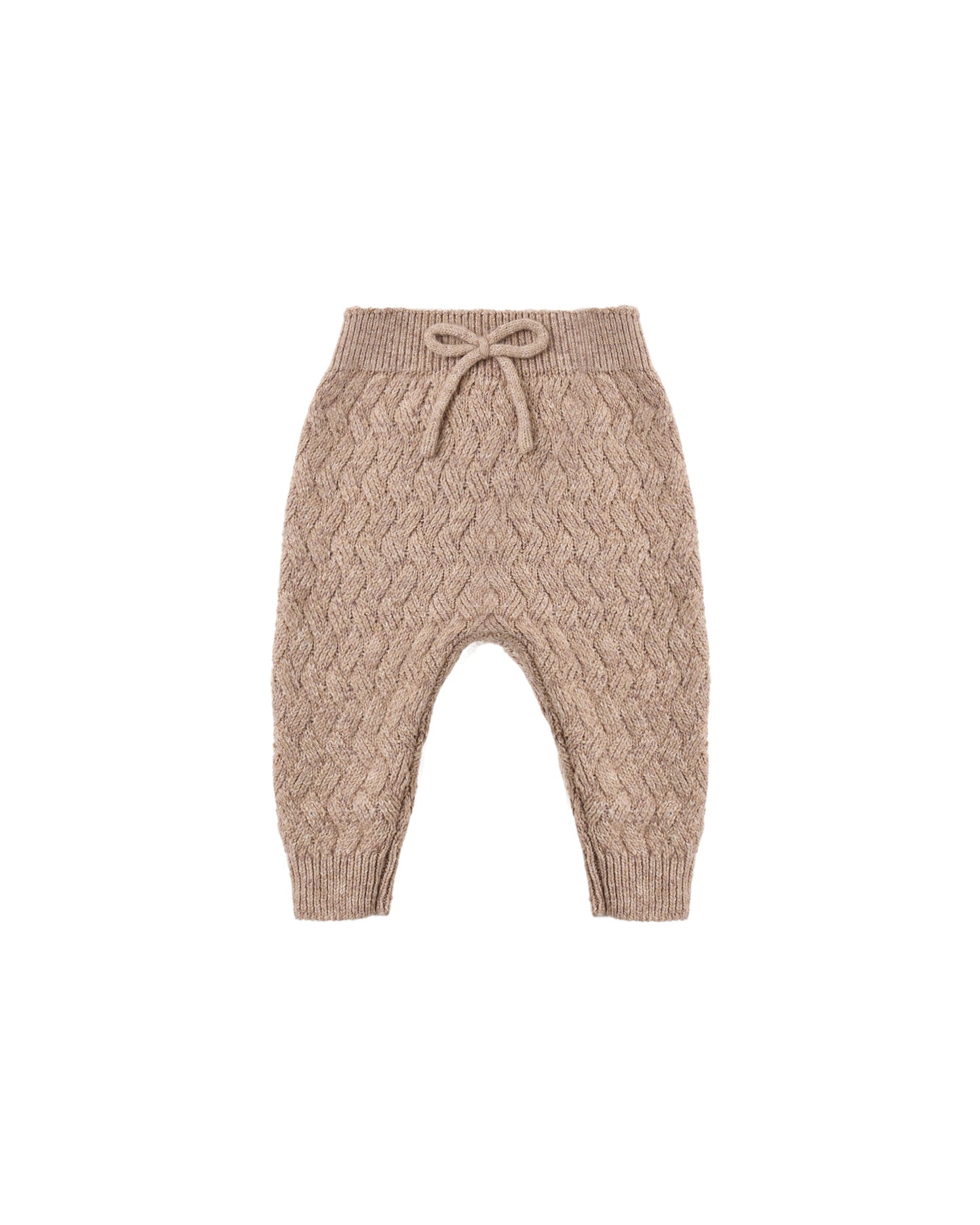 Heathered Almond Knit Pant